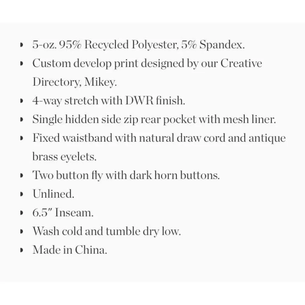 Taylor Stitch Bo Boardie Board Shorts In‎ Building Blocks Geometric Mens variety